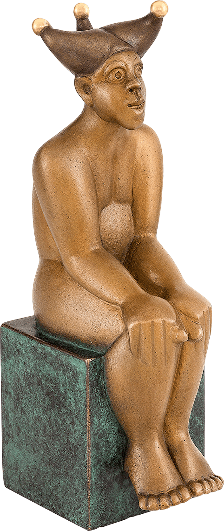 Bronzefigur Der Narr von Stefan Donhauser