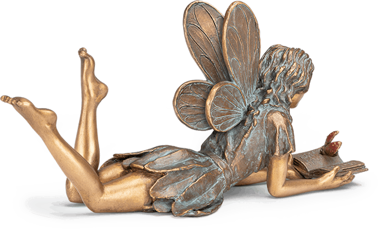 Bronzefigur «Zauberhafte Fee» aus dem Atelier Strassacker