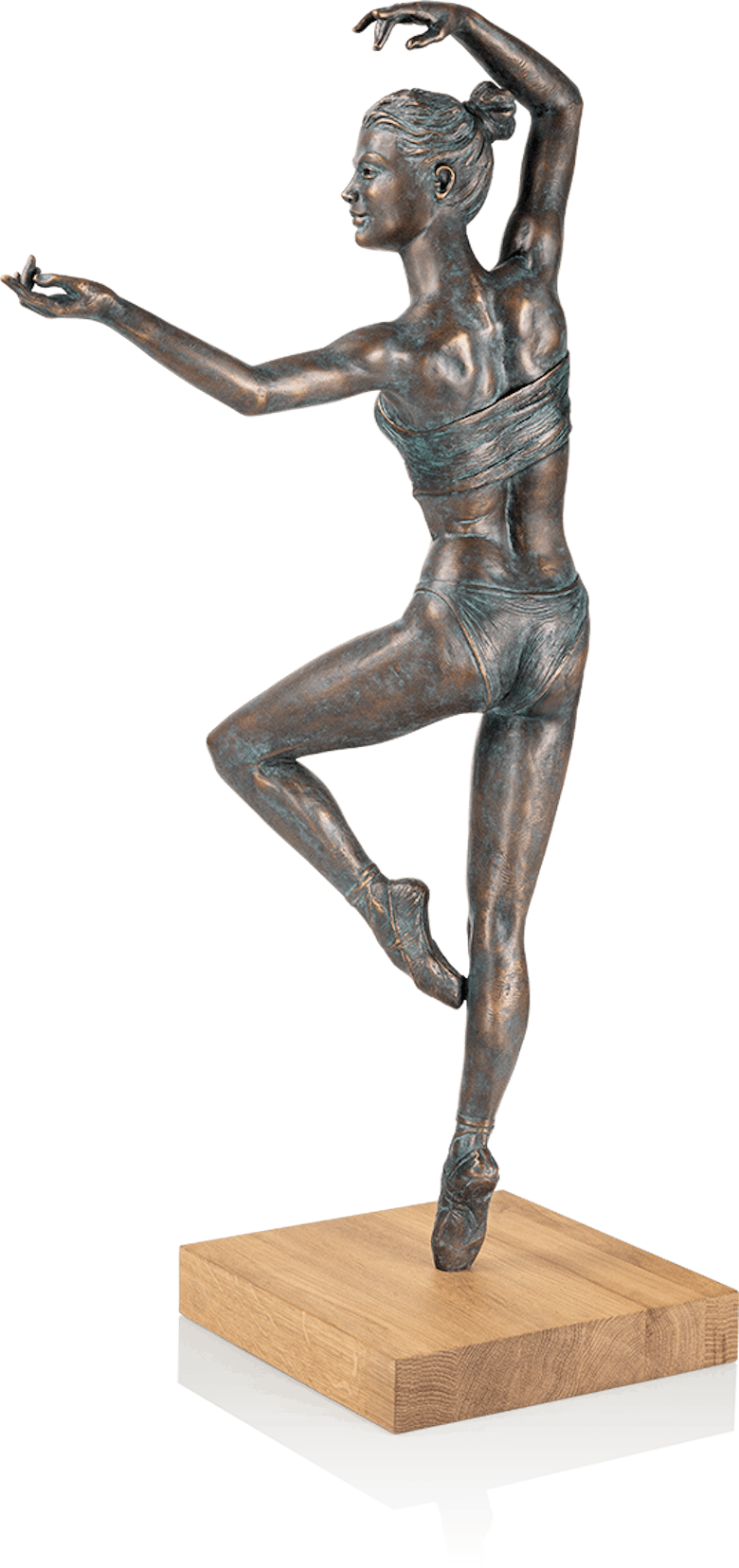 Bronzefigur »Equilibrion« von Damiano Taurino