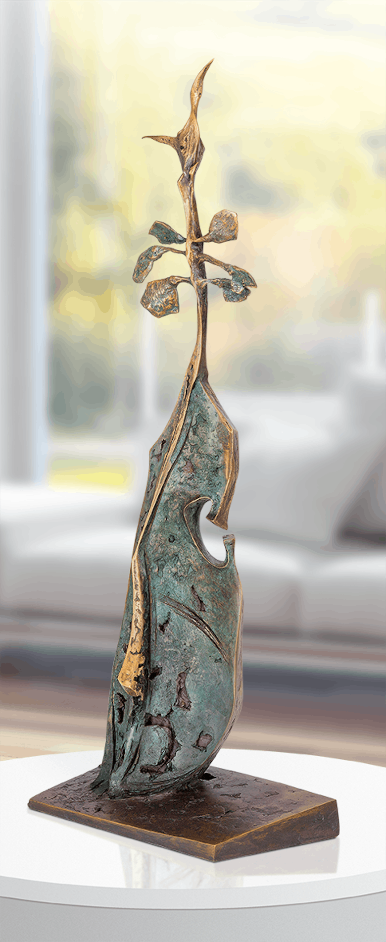 Bronzefigur Frühling von Woytek