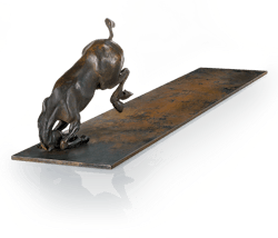Bronzefigur Zeit zur Wende von Woytek