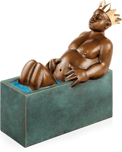 Bronzefigur Königliches Bad von Stefan Donhauser