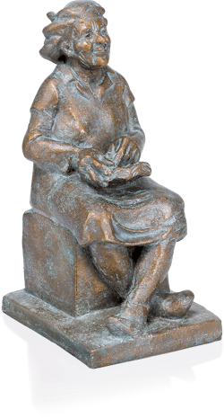 Bronzefigur Märchenstunde von Zilly