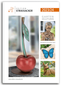 Katalogcover Gartenskulpturen 2023 2024