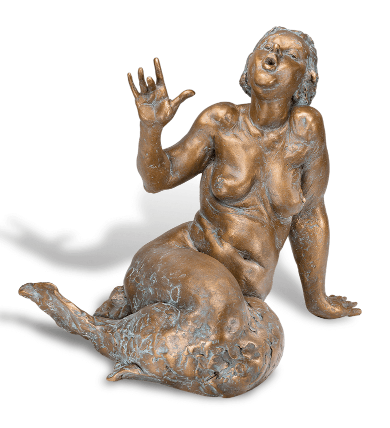 Bronzefigur-Set »3 Sirenen« von Pawel Andryszewski