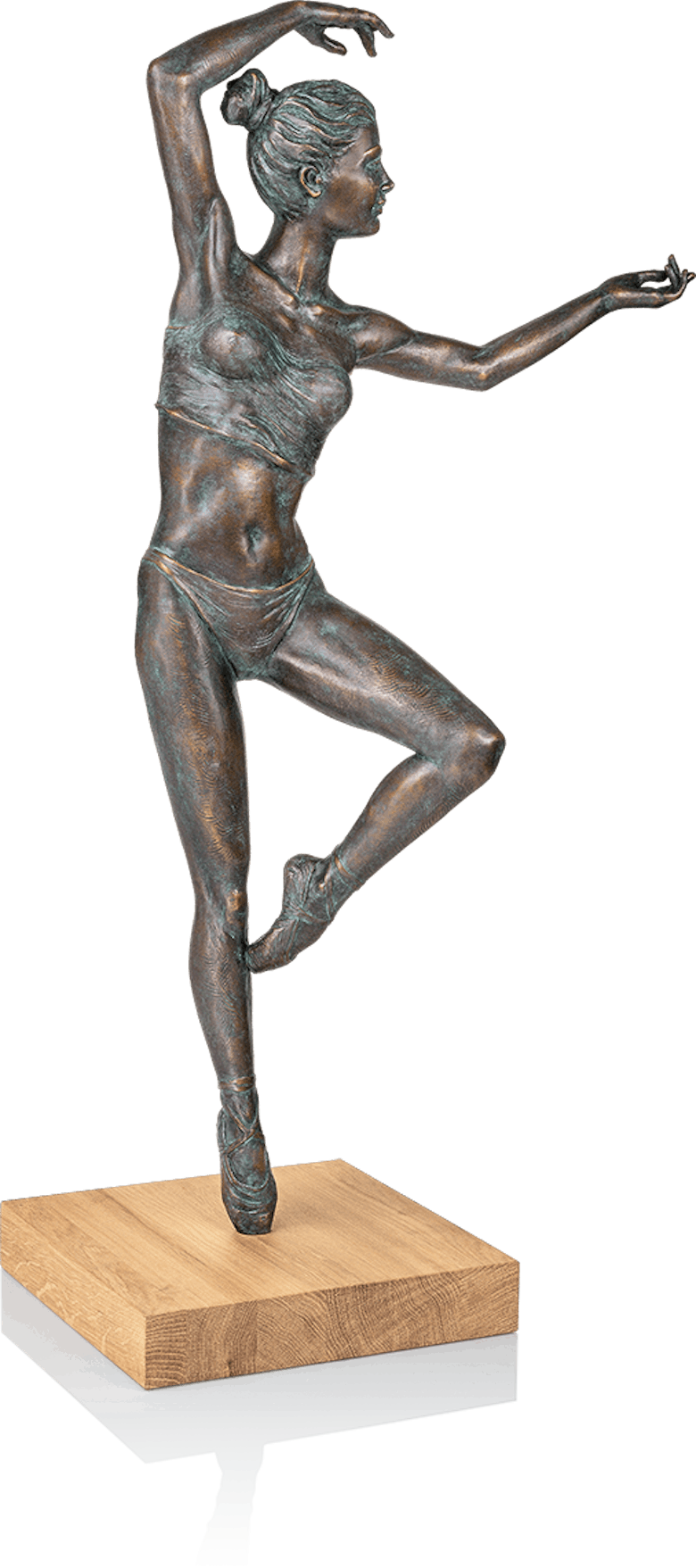 Bronzefigur »Equilibrion« von Damiano Taurino