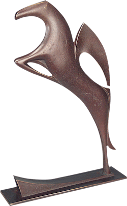 Bronzefigur Pegasus von Torsten Mücke