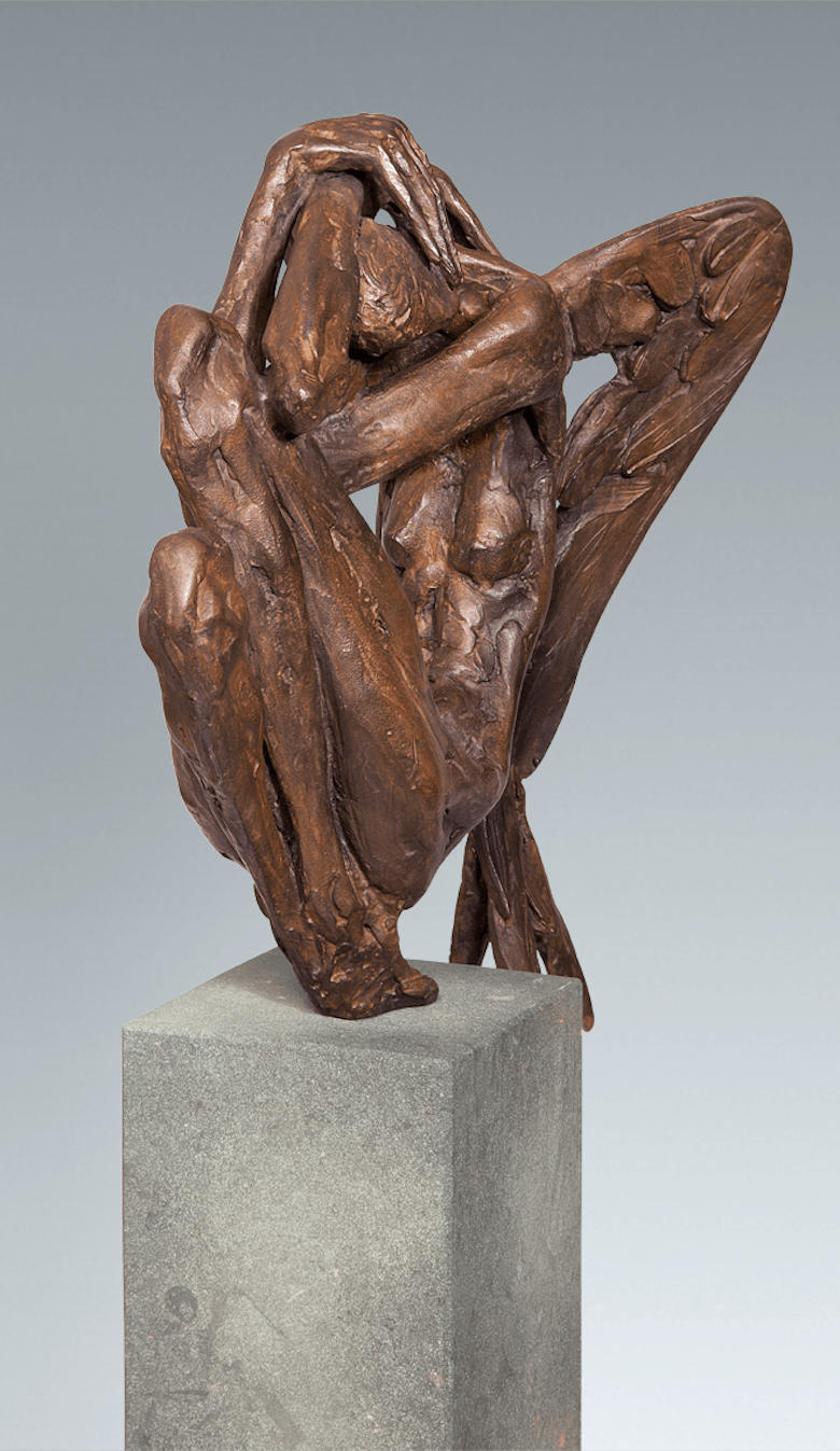Bronzefigur Engel von Vitali Safronov