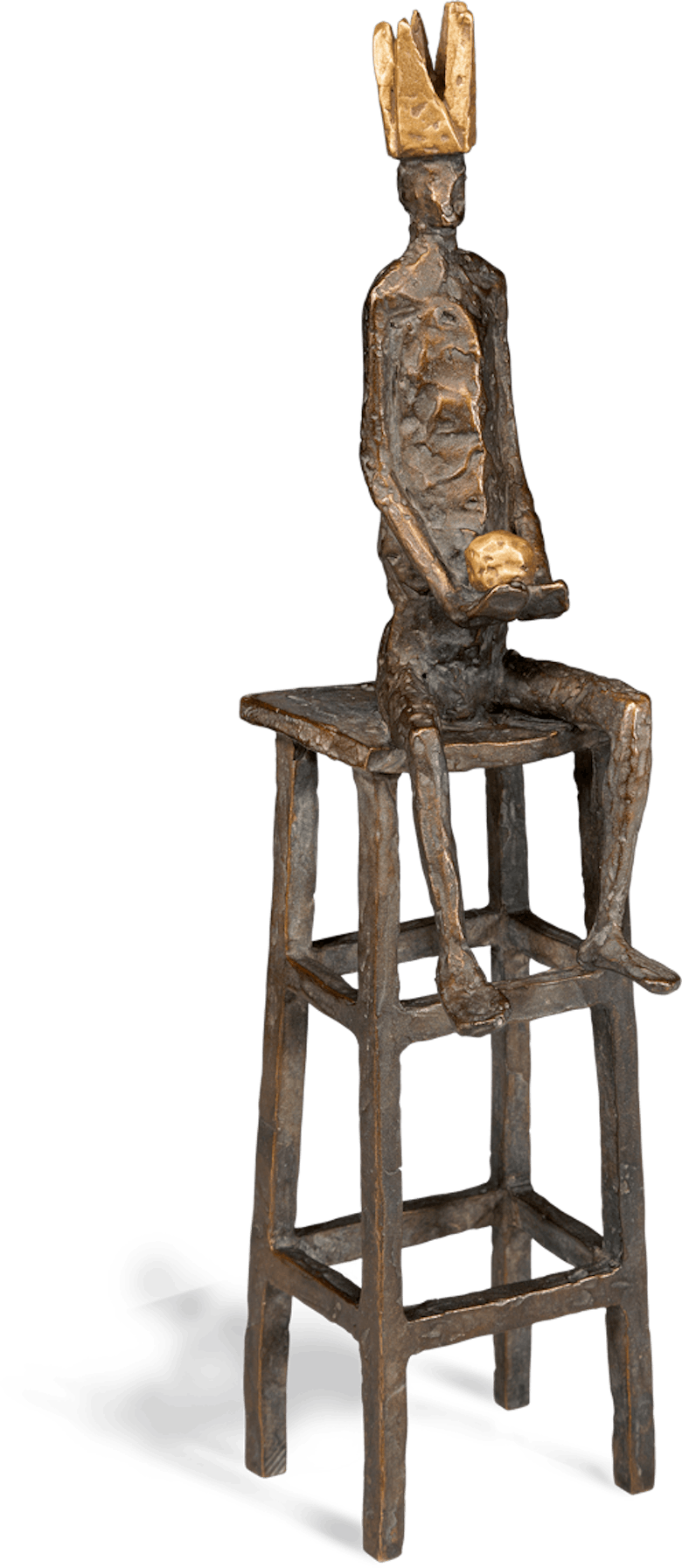 Bronzefigur Kleiner König von Marianne Mostert