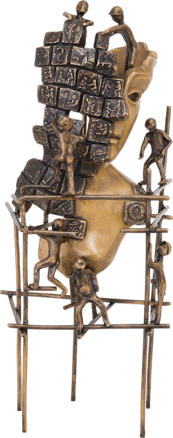 Bronzefigur Genitichaous von Robert Simon
