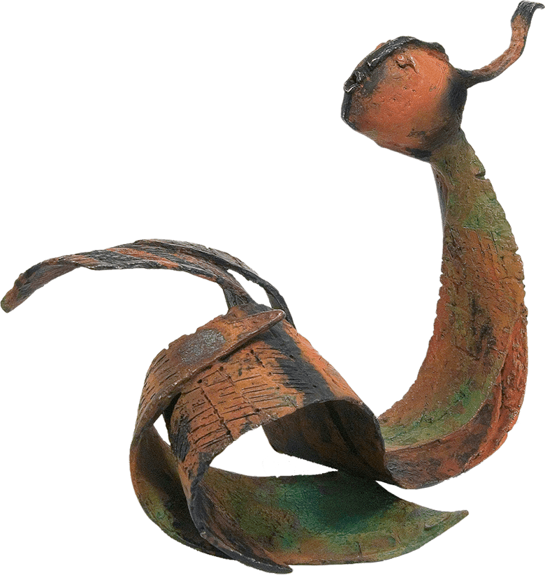 Bronzefigur Süssener Nyorogoto von Bettina  Scholl-Sabbatini