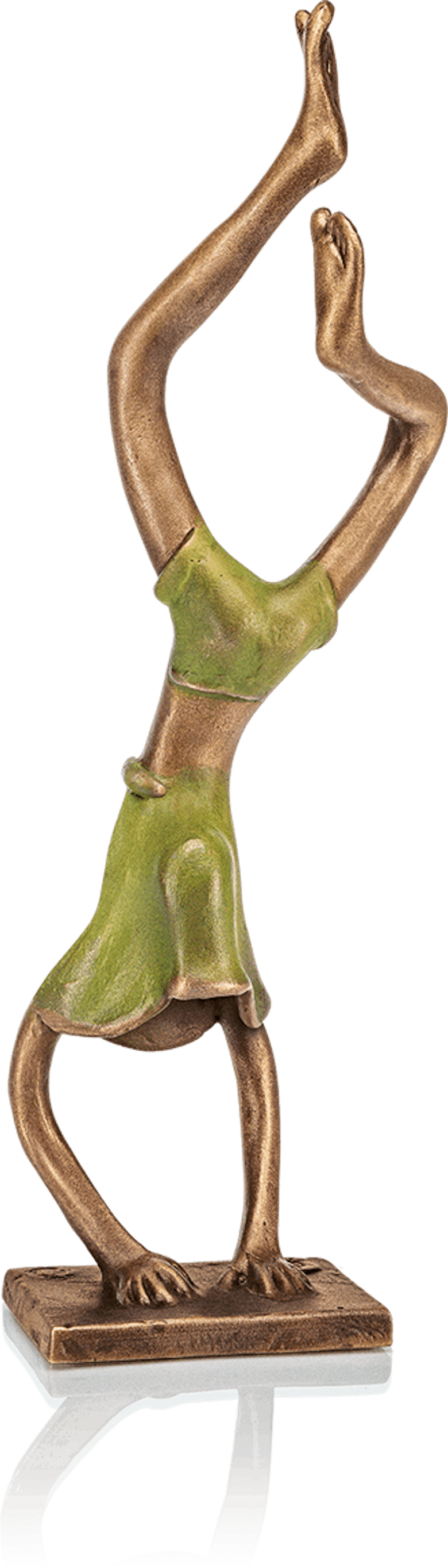 Bronzefigur «Handstand» von Kurtfritz Handel