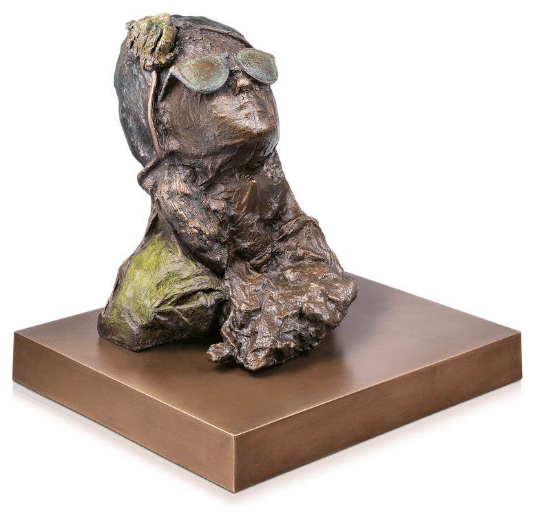 Bronzeskulptur Sternsucher 1