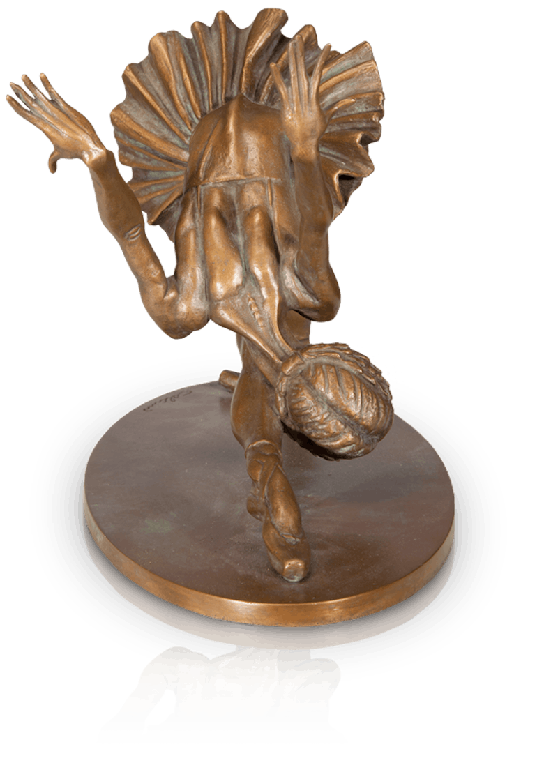 Bronzefigur Ballerina Galina von Luigi Colani