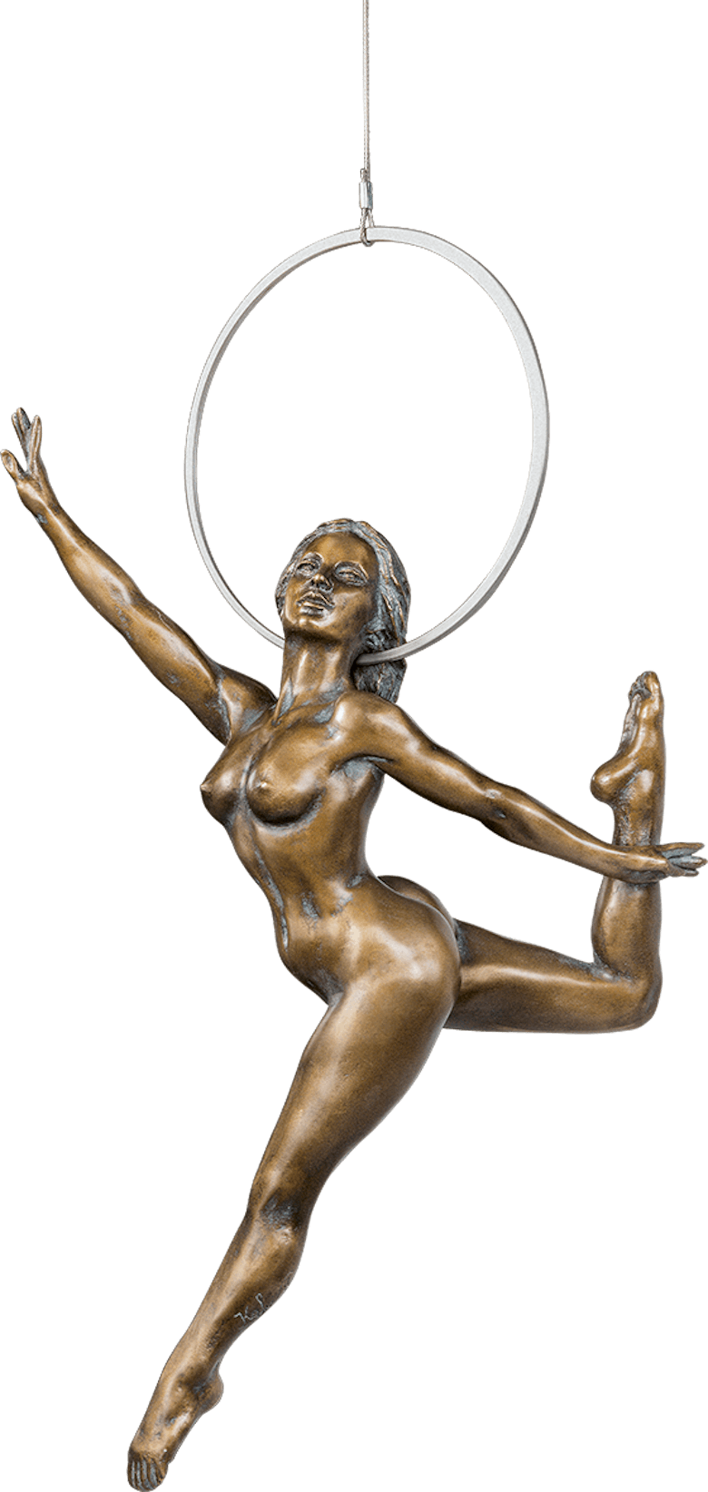 Bronzefigur »Hadar« von Karin Lutz