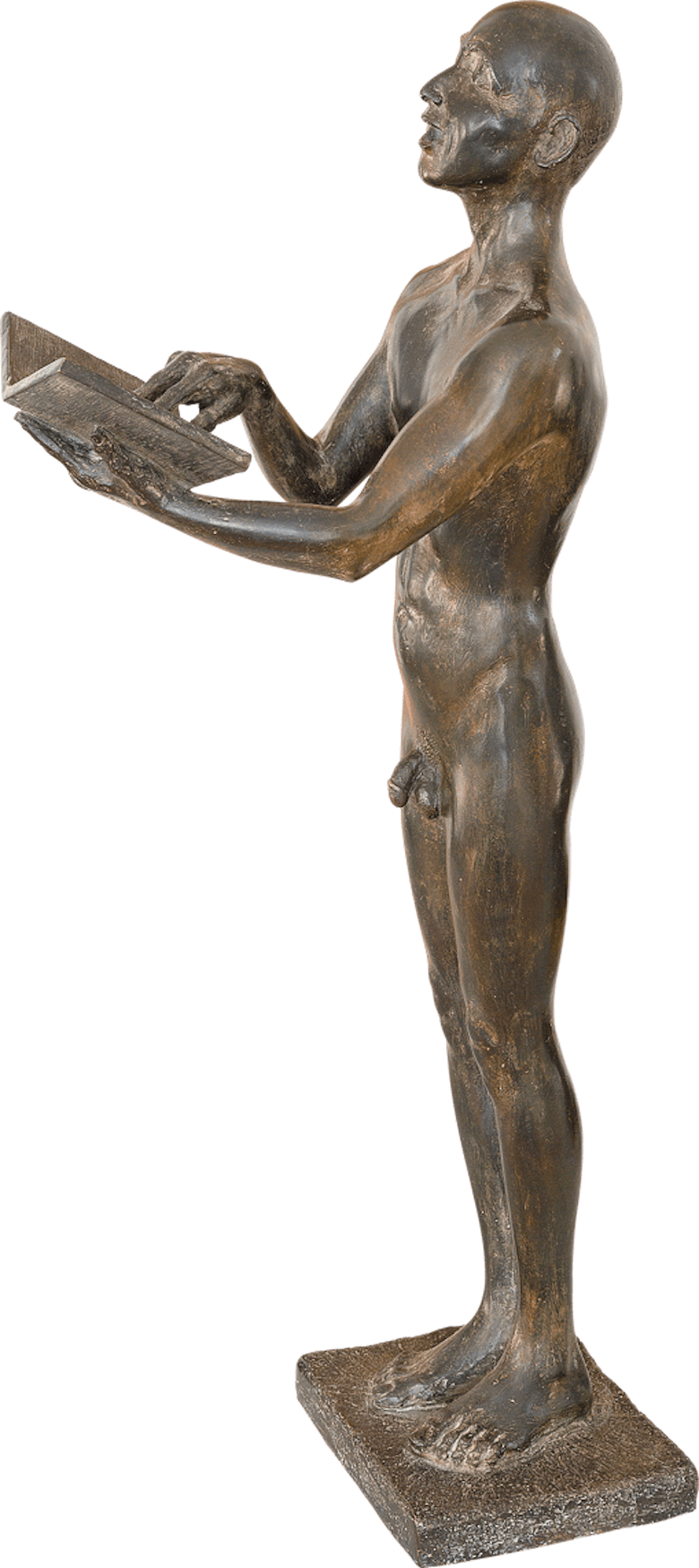 Bronzefigur Der Sänger von Rüdiger Schwenk