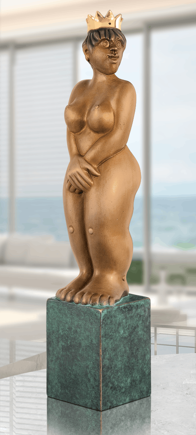 Bronzefigur Königin/Venus von Stefan Donhauser