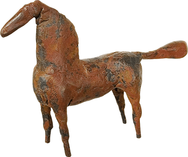 Bronzefigur Pferd von Hermann Schwahn