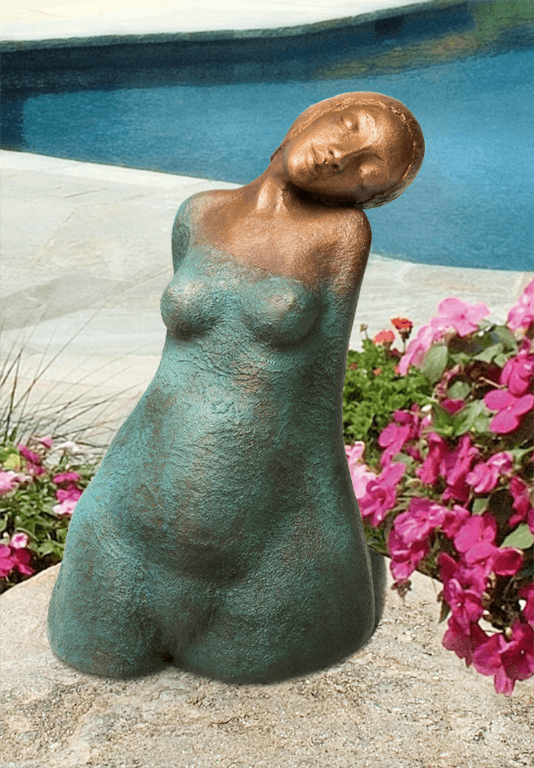 Bronzefigur Aphrodite, klein von Maria-Luise Bodirsky