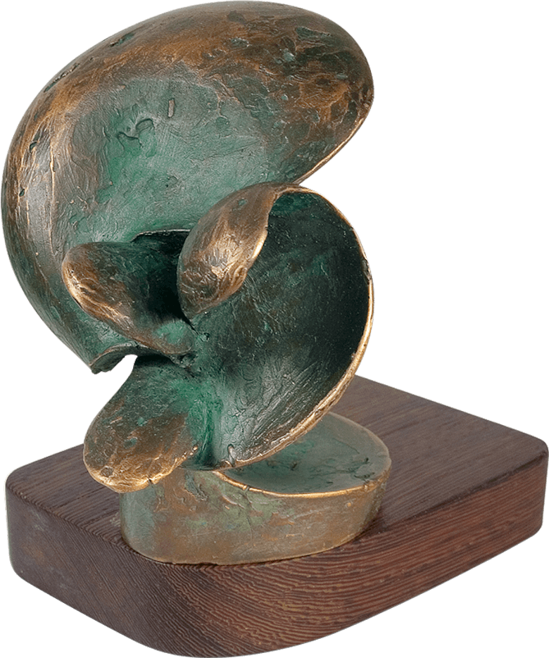 Bronzefigur Wasser von Reinhard Verstege