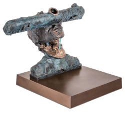 Bronzeskulptur Sternsucher 3