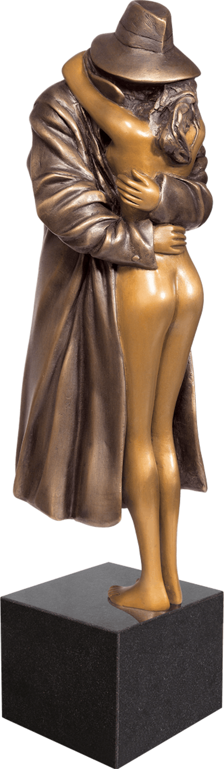 Bronzefigur The Kiss von Bruno Bruni