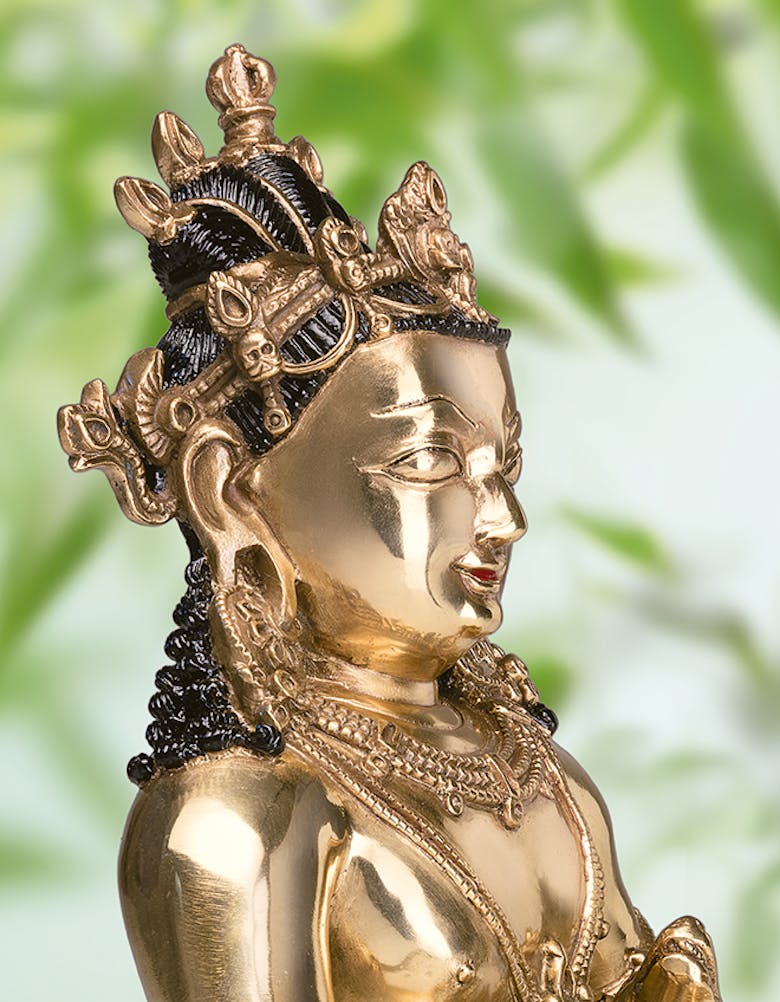 Bronzefigur Jambhala von Atelier Strassacker