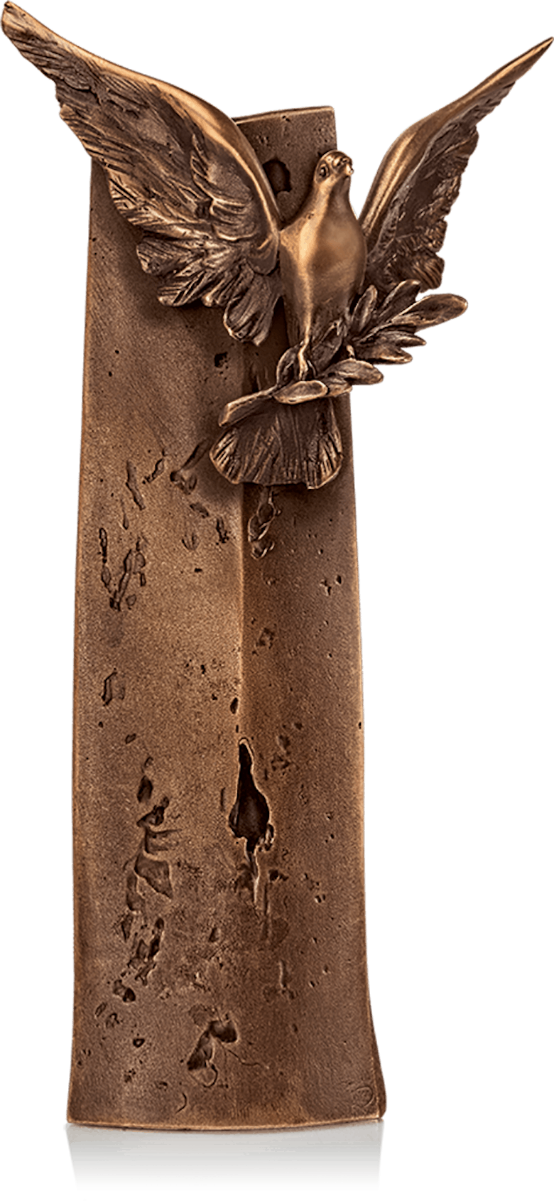 Bronzefigur «Vivere in pace» von Woytek