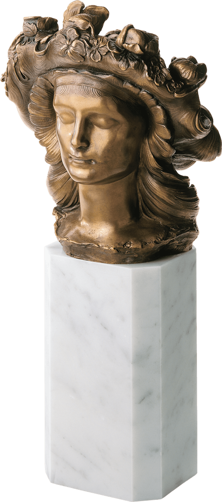 Bronzefigur Flora von Ernst Fuchs