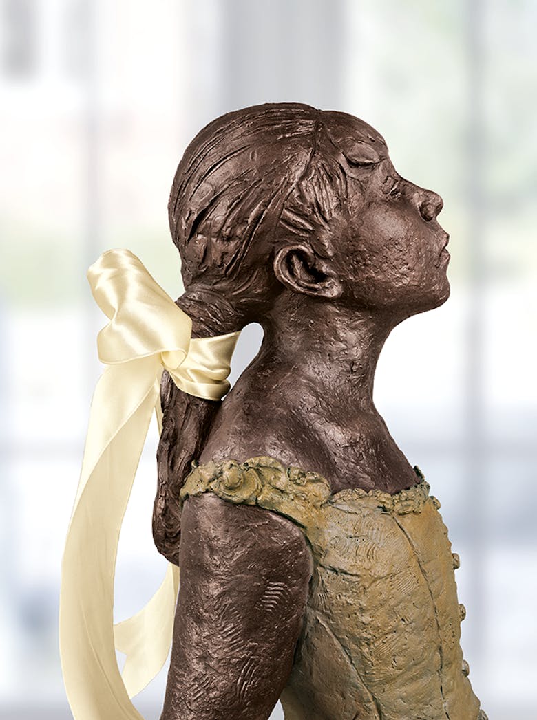Bronzefigur »Vierzehnjährige Tänzerin« von Waldemar Schröder