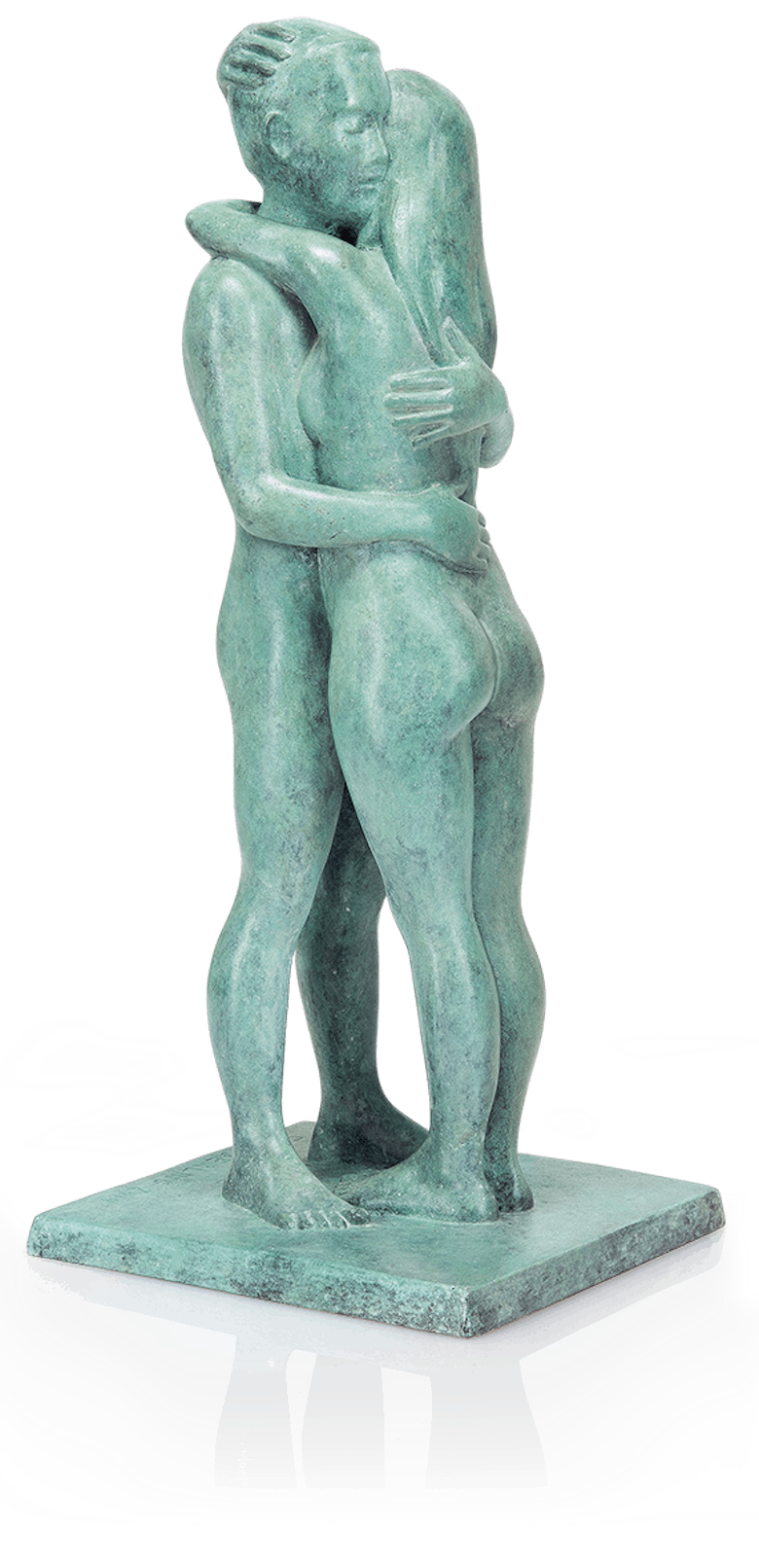 Bronzefigur Liebespaar von Sorina von Keyserling