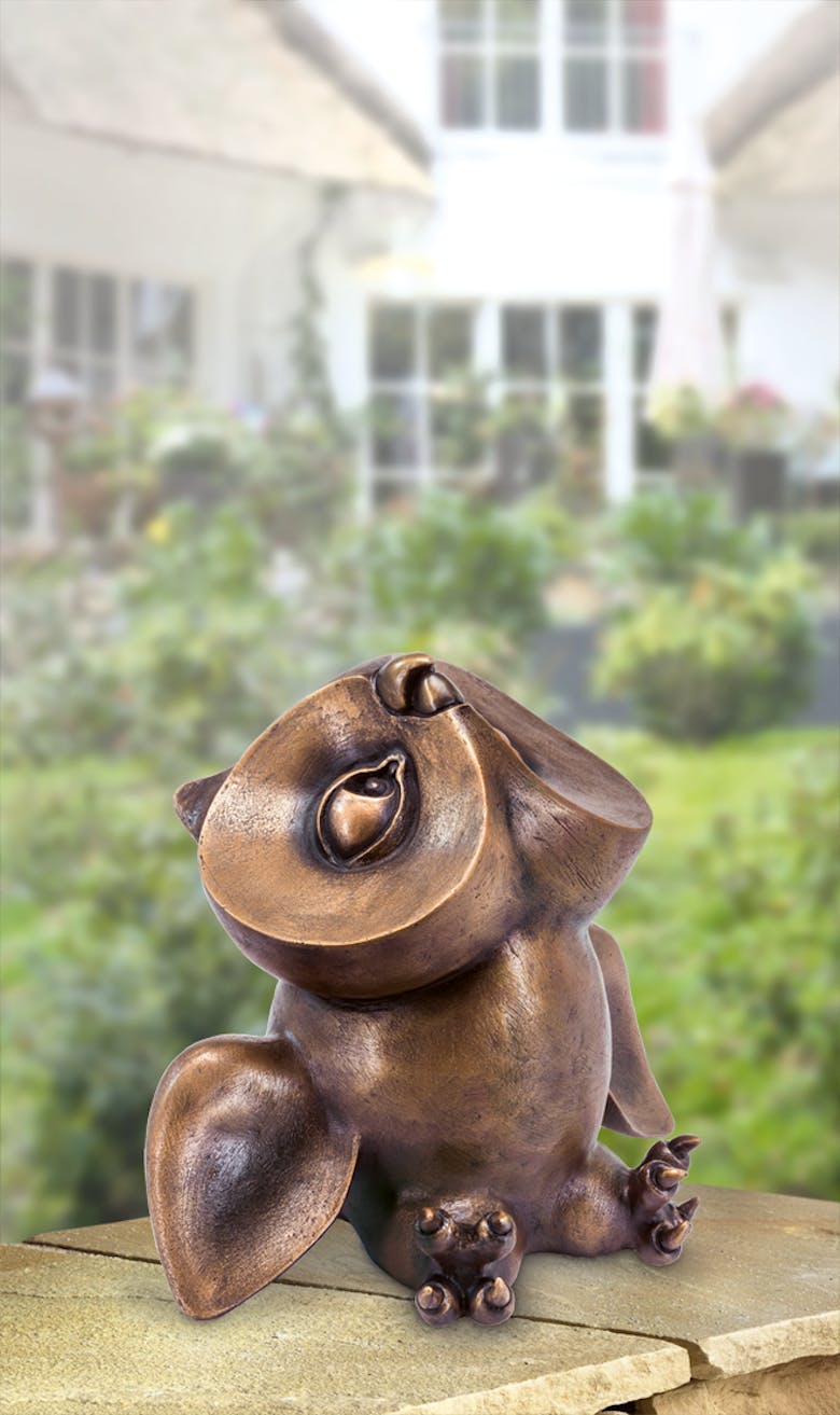 Bronzefigur Eule von Atelier Strassacker