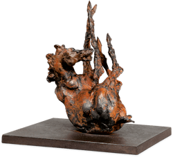Bronzefigur Sturz des Siegers von Vitali Safronov