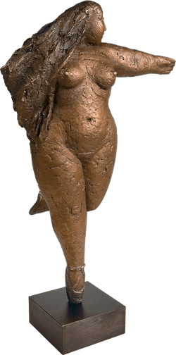 Bronzefigur Ballerina von Hilla Wolf-Wagner