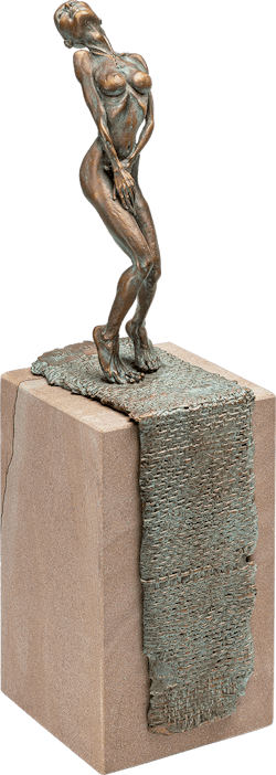 Bronzefigur Batseba von Woytek