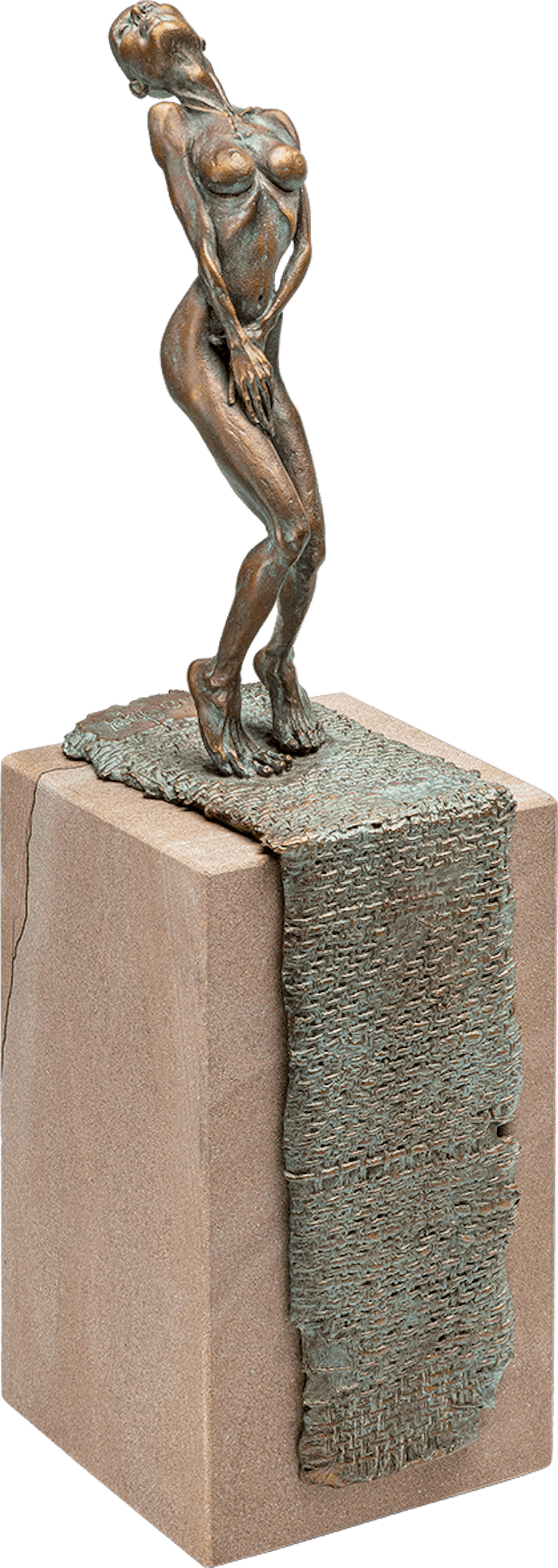 Bronzefigur Batseba von Woytek