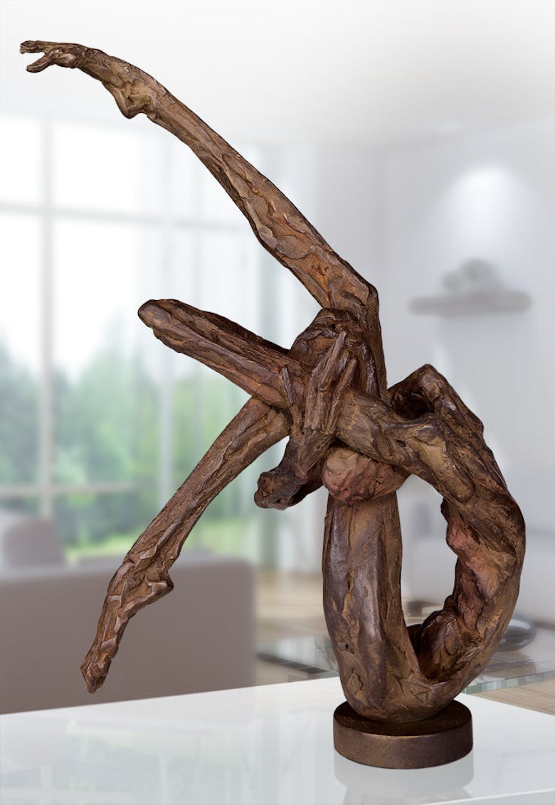 Bronzefigur Vogel von Vitali Safronov