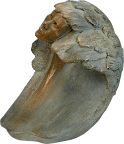 Bronzefigur Unda von Sigrid Stöcker