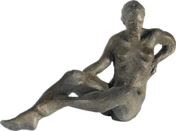 Bronzefigur Vivian die Lebendige von Gudrun Cornford