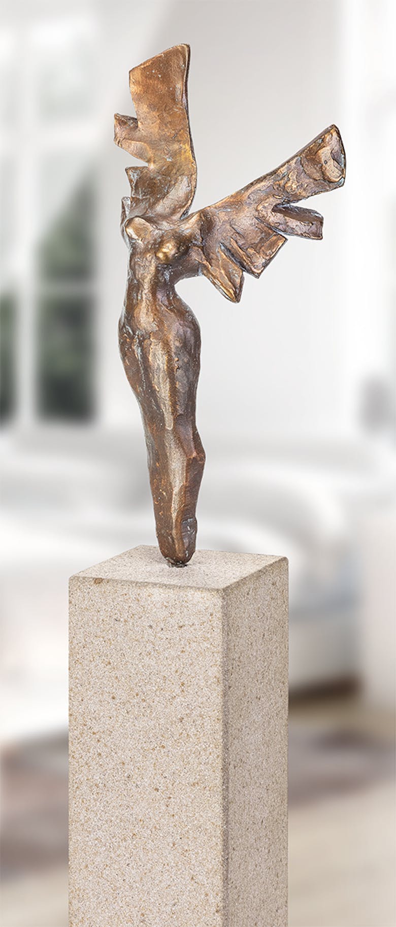 Bronzefigur »Liberté« von Alexandra Fromm