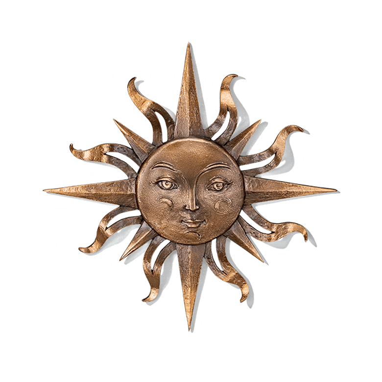 Bronzefigur «Sonne» aus dem Atelier Strassacker