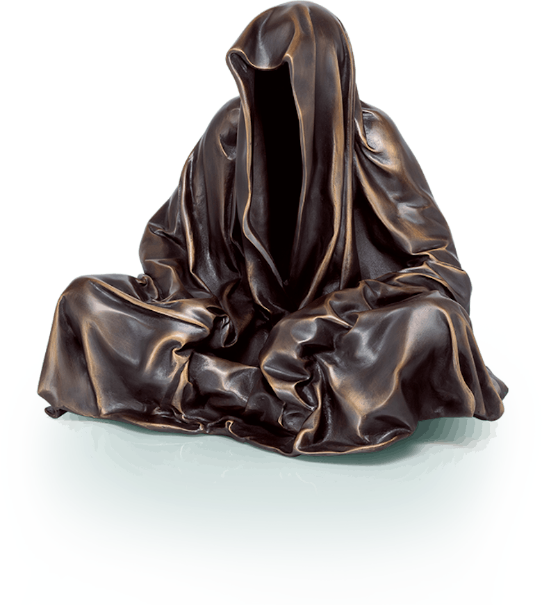 Bronzefigur Guardian von Manfred Kielnhofer