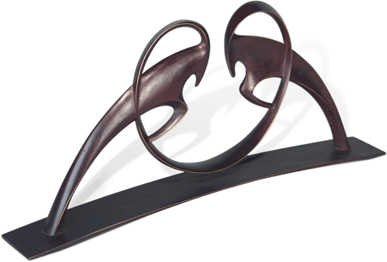 Bronzefigur Widder von Torsten Mücke