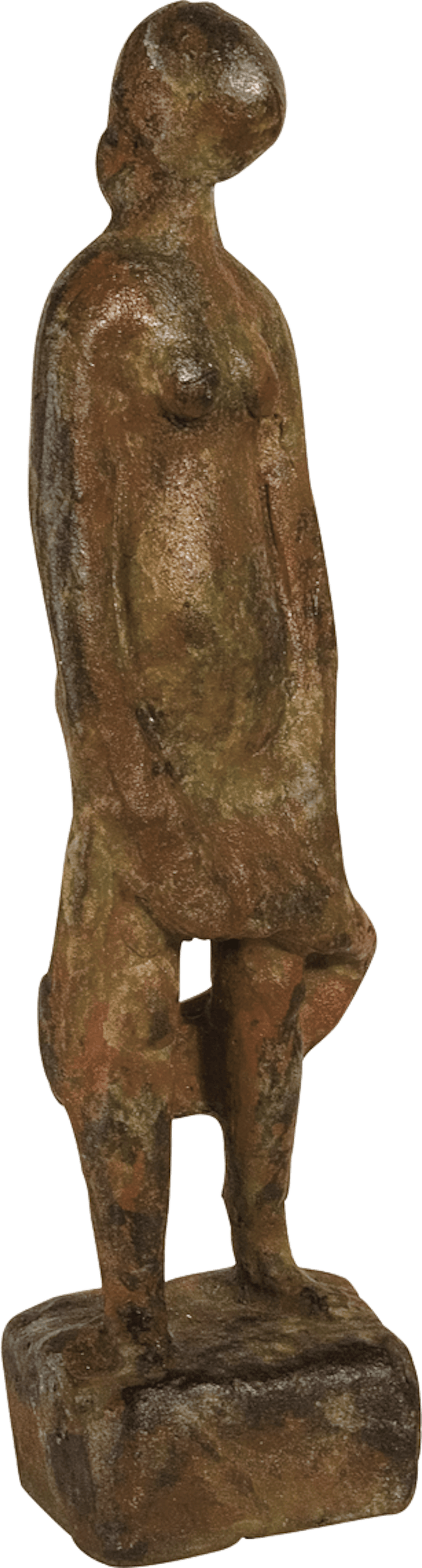 Bronzefigur Stehende von Hermann Schwahn