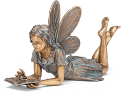 Bronzefigur «Zauberhafte Fee» aus dem Atelier Strassacker