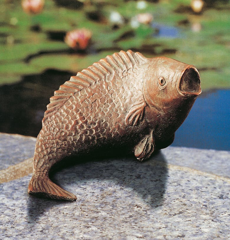 Bronzefigur Fisch von Martin Schliessler