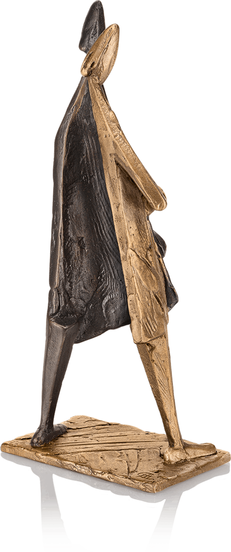 Bronzefigur »Zusammenfügen« von Kurtfritz Handel