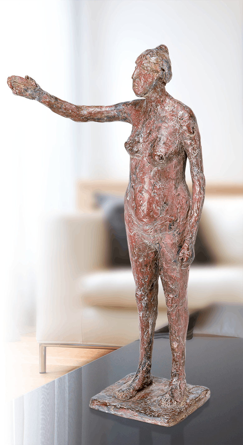Bronzefigur Anna von Gudrun Rienhardt