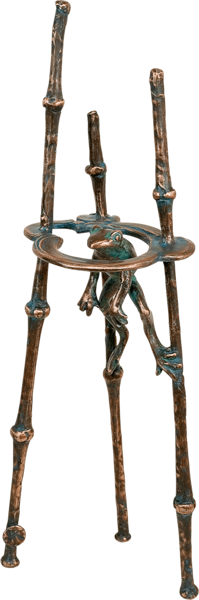 Bronzefigur Froschperspektive von Kurtfritz Handel