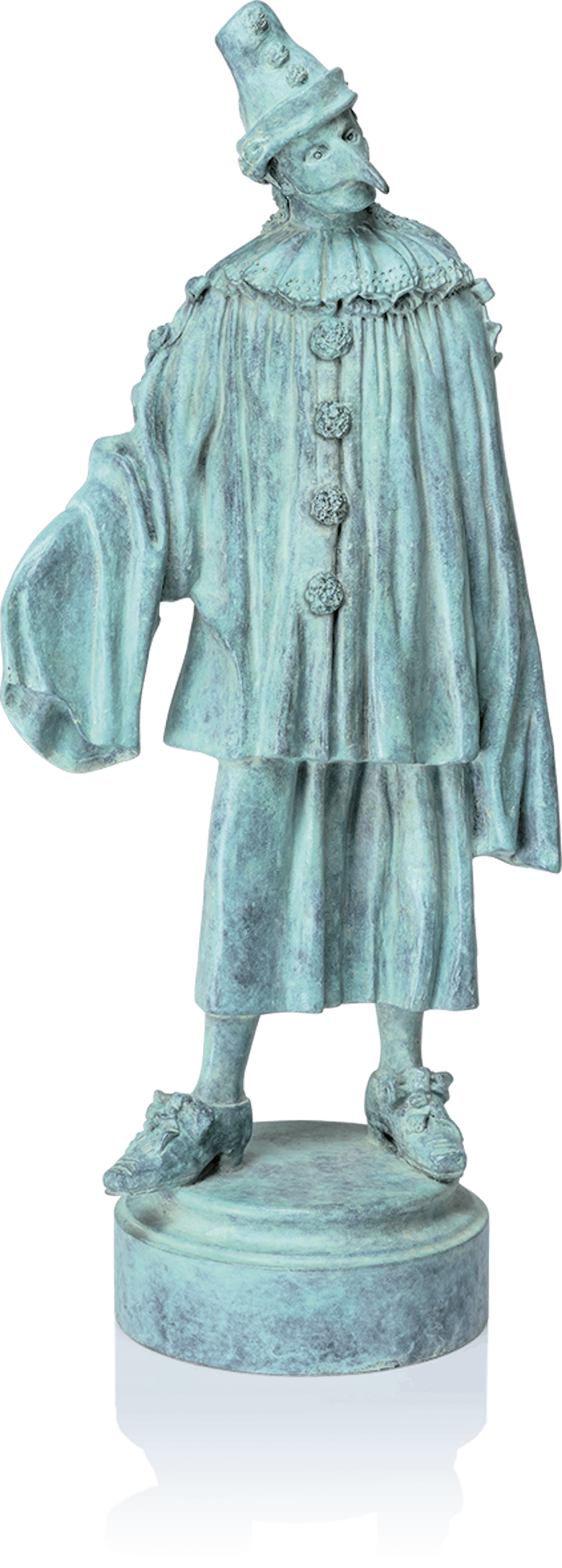 Bronzefigur Der Ästhet von Thomas Schöne